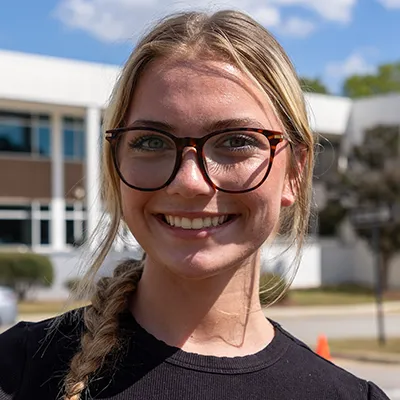 Wake Tech student Ella Walters