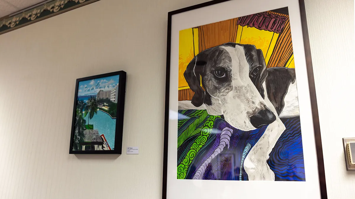 Works by 15 Associate in Fine Arts Visual Art students are part of a juried exhibition at Wake Tech.