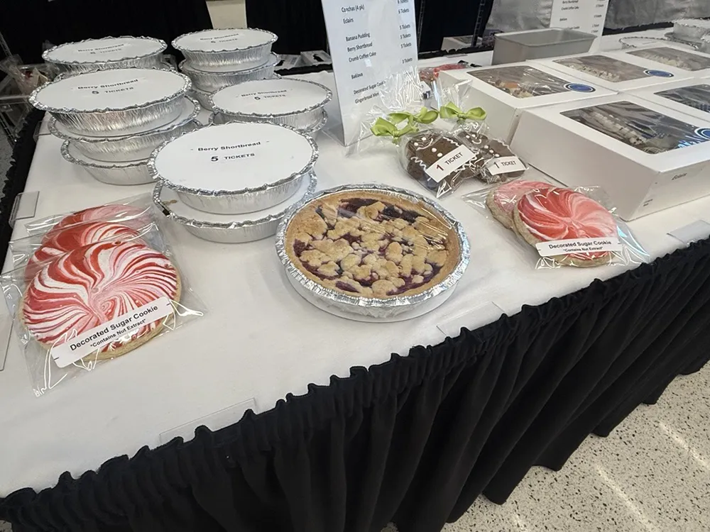 Wake Tech's semi-annual Bakers' Row event usually attracts a large crowd.
