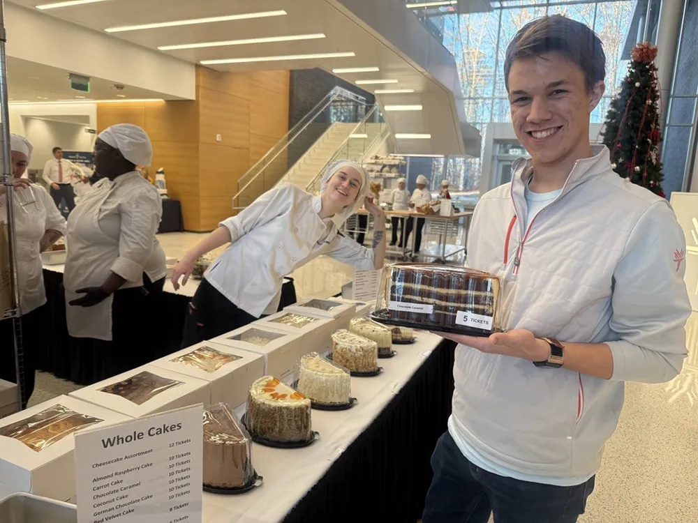 Wake Tech's semi-annual Bakers' Row event usually attracts a large crowd.