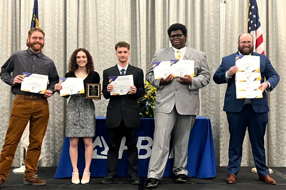 Wake Tech students win honors at FBLA State Conference.