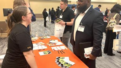 Biotech Students Connect with Employers at Career Fair