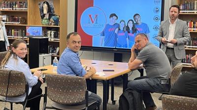 College Welcomes Delegation from Moldova