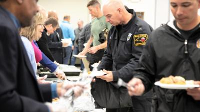 College Honors First Responders