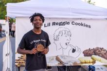 Reggie Sanders used the LaunchRaleigh program to build his Lil Reggie's Cookies business.