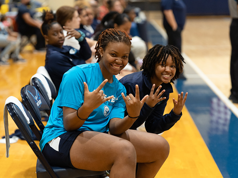 Wake Tech's women's basketball team hits the court