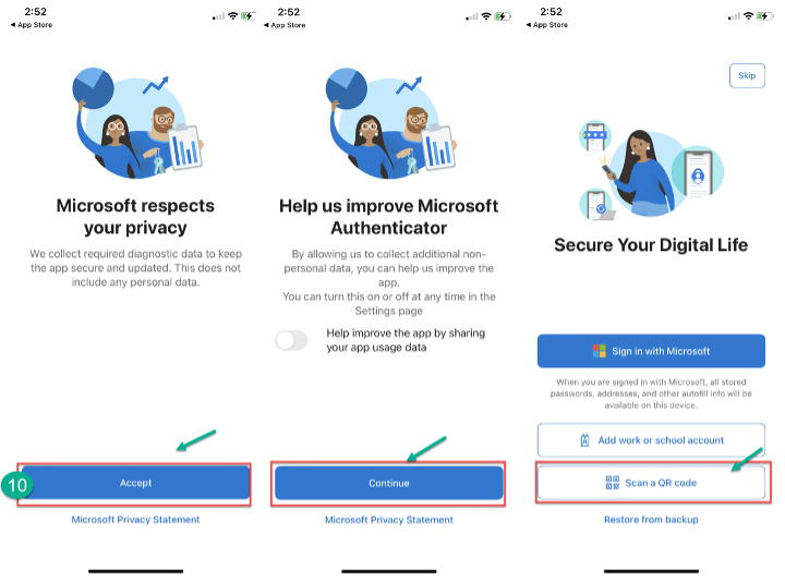 Microsoft Authenticator App Installation and Use image