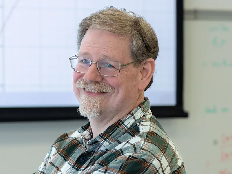 Wake Tech Senior Professor of Mathematics Seth McElvaney