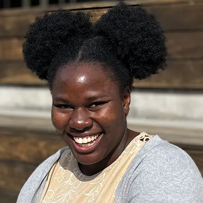 Wake Tech student Pearl Mensah