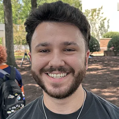 Wake Tech student Andrew Gauck