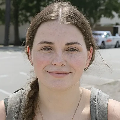 Wake Tech student Ava Mitchell