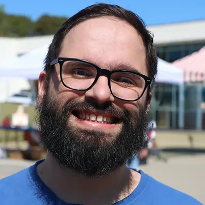 Wake Tech student Jake Brewer