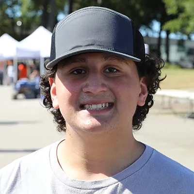 Wake Tech student James Noble