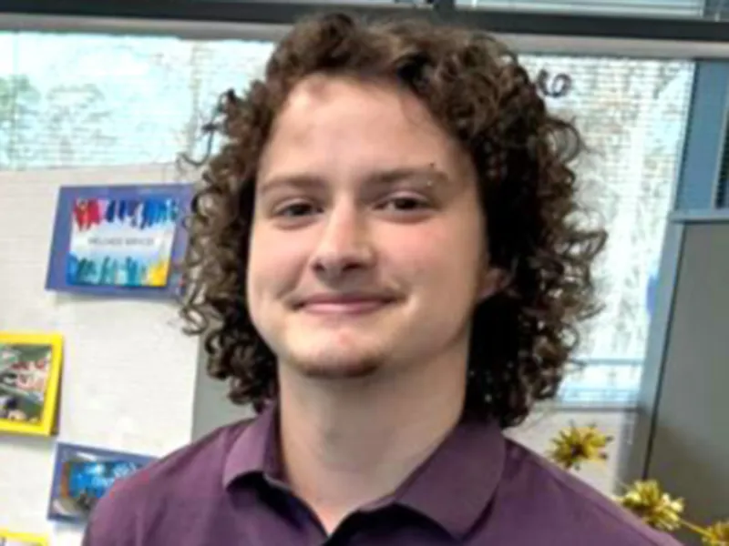 Wake Tech student Apollo Bobier