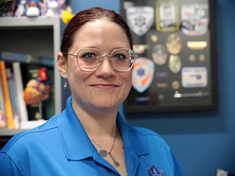 Wake Tech EMS Instructor Raven Hutto