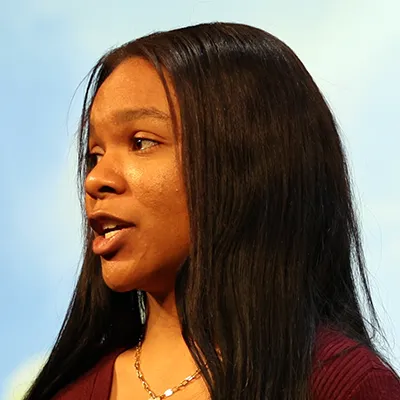 Wake Tech student Armani Evans