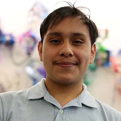 Wake Tech student Ismael Mastache