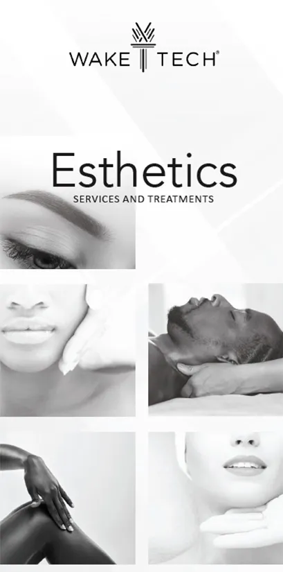 2026 Wake Tech Esthetics price card