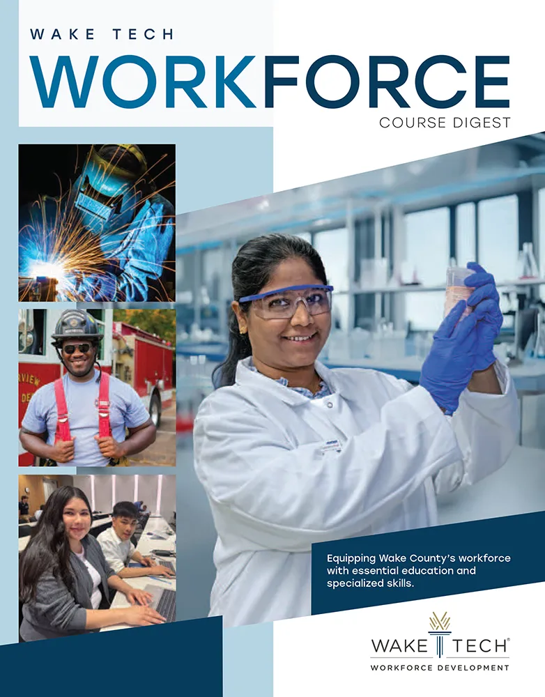 Cover of the Wake Tech Workforce Development Course Digest