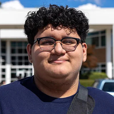 Wake Tech student Arnold Leon