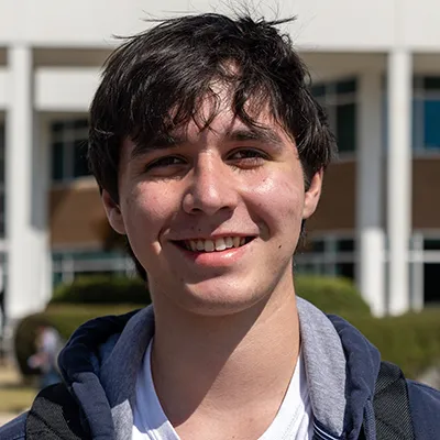 Wake Tech student Lukas Rabon