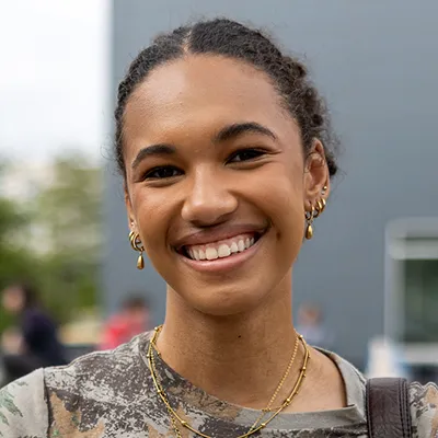 Wake Tech student Maria Goretti
