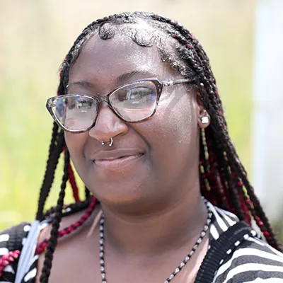 Wake Tech student Samya Baldwin