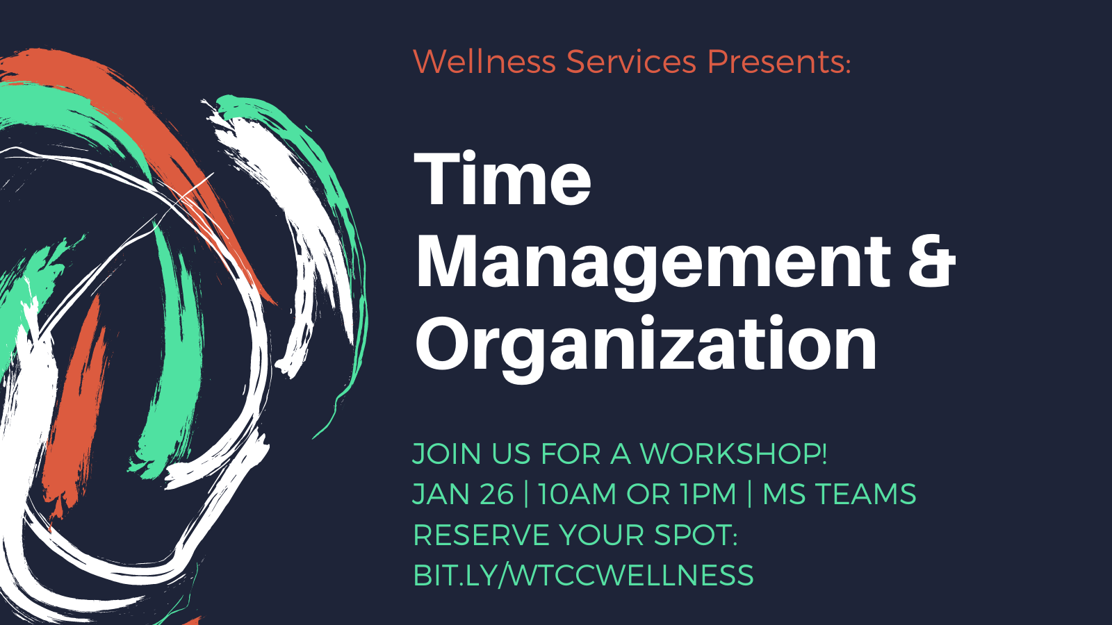 Time Management and Organization Workshop