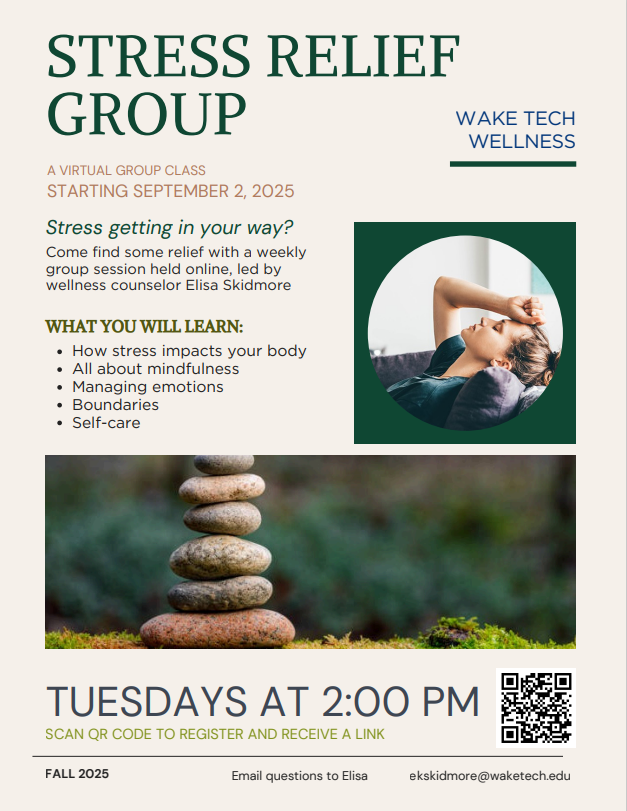 Stress Relief Virtual Group Seminar