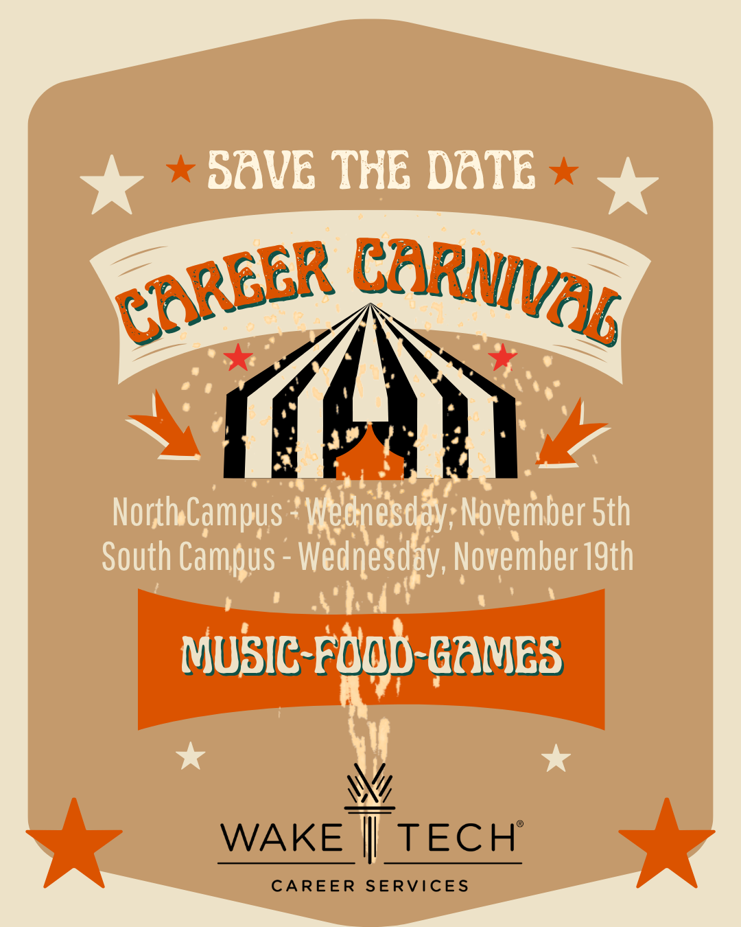 Fall 2025 Career Carnival - South Campus Event