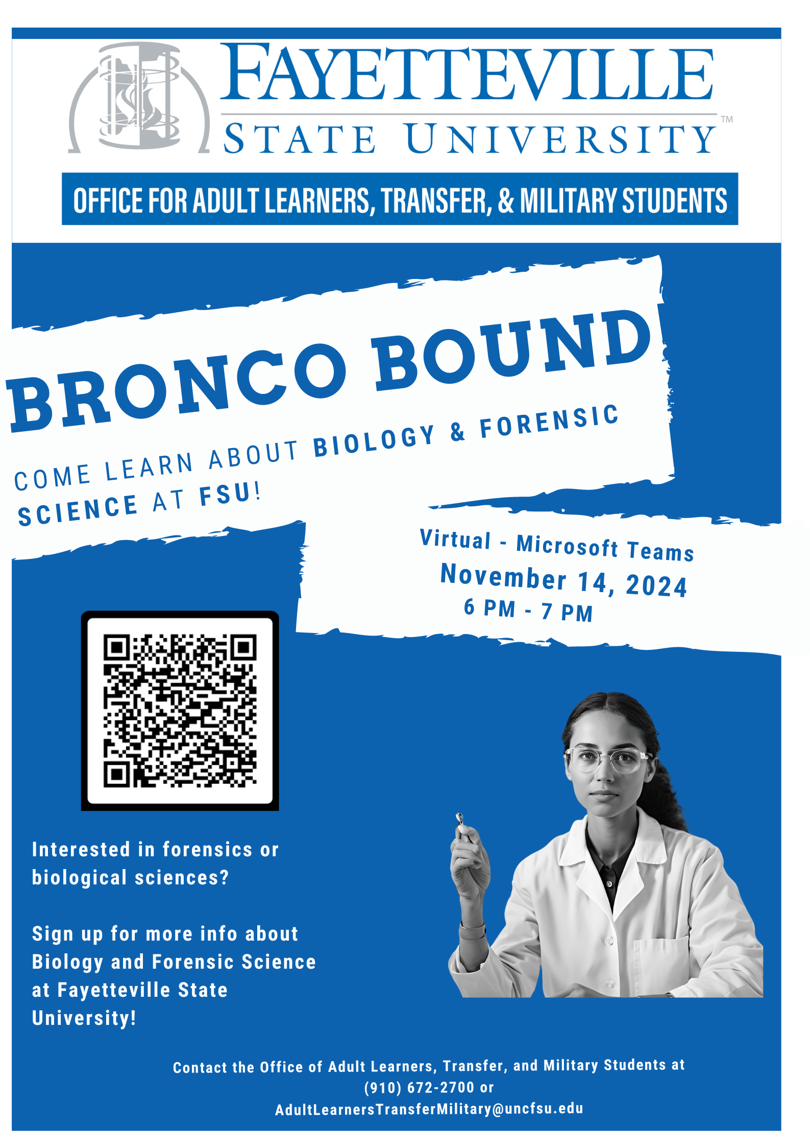 Fayetteville State University Virtual Info Session