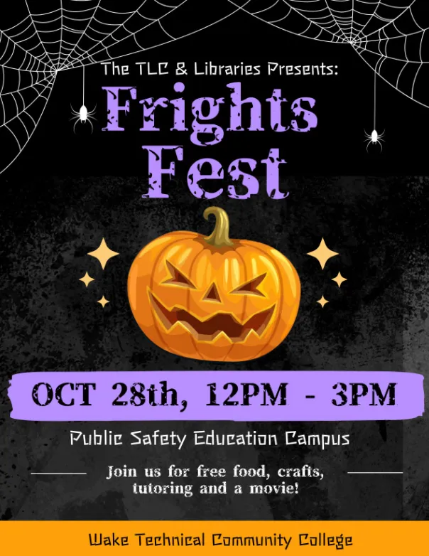 TLC Frights Fest graphic