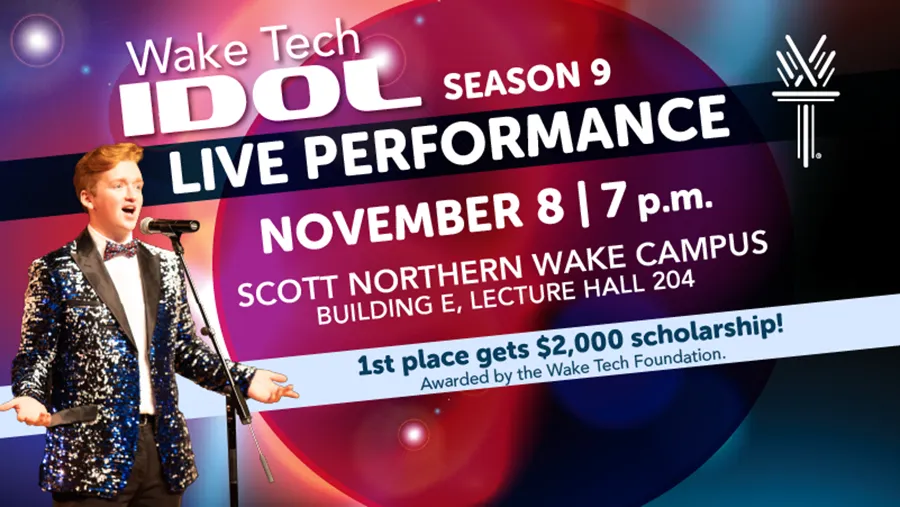 Wake Tech Idol 2024 graphic