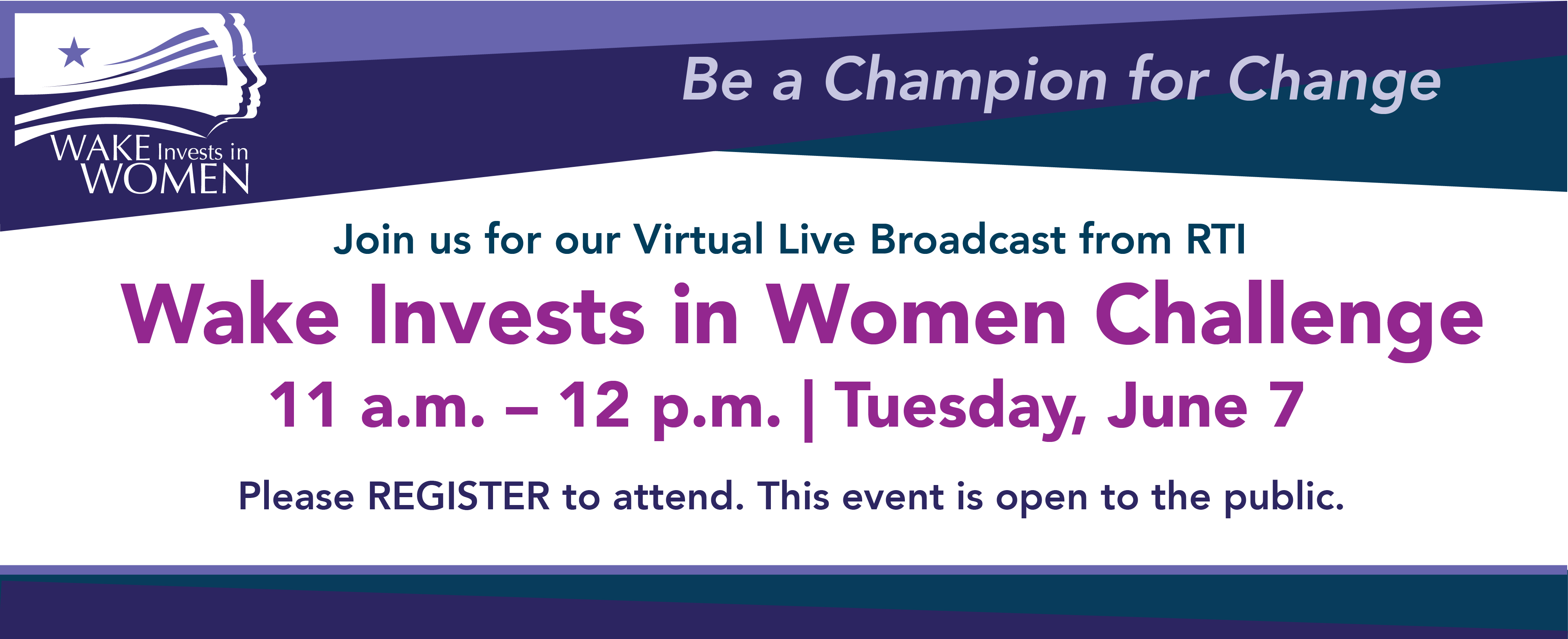 Wake Invests in Women Challenge May 2022