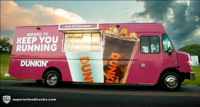 FREE DUNKIN COFFEE! Dunkin Cruiser Visit