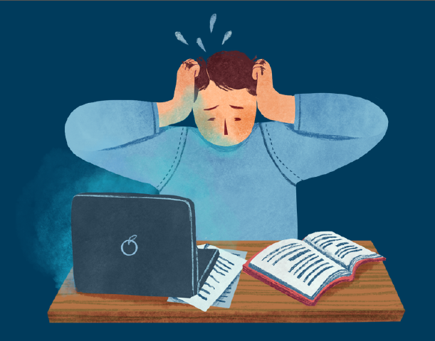 Managing Stress graphic