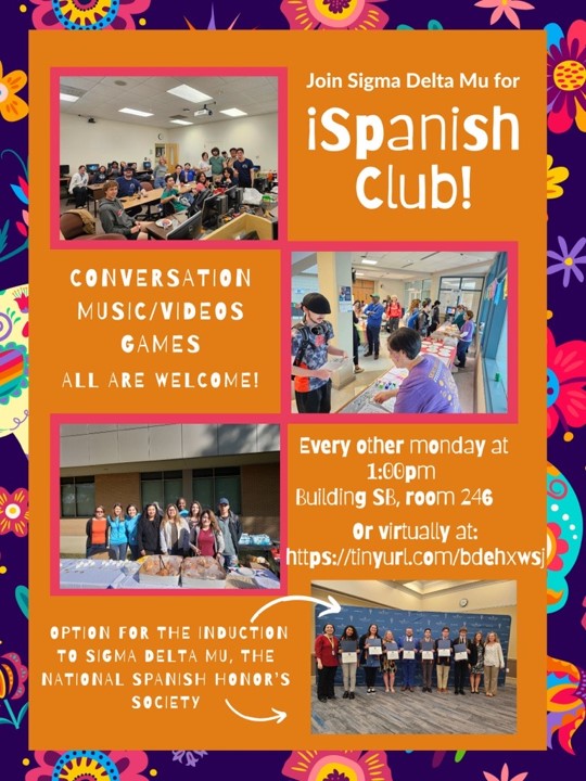 Fall Meetings 2025 - Spanish Club/Sigma Delta Mu