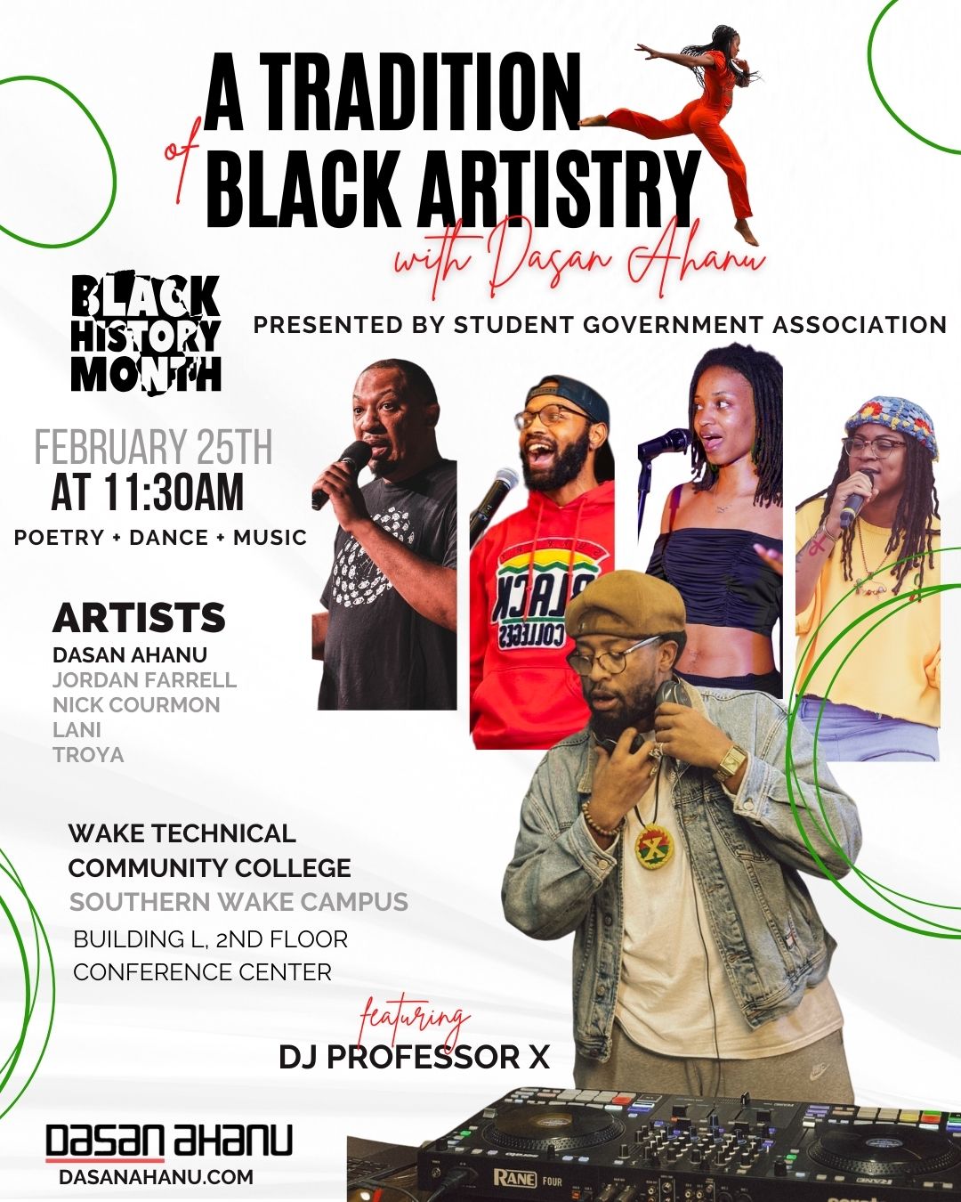 A Tradition of Black Artistry graphic