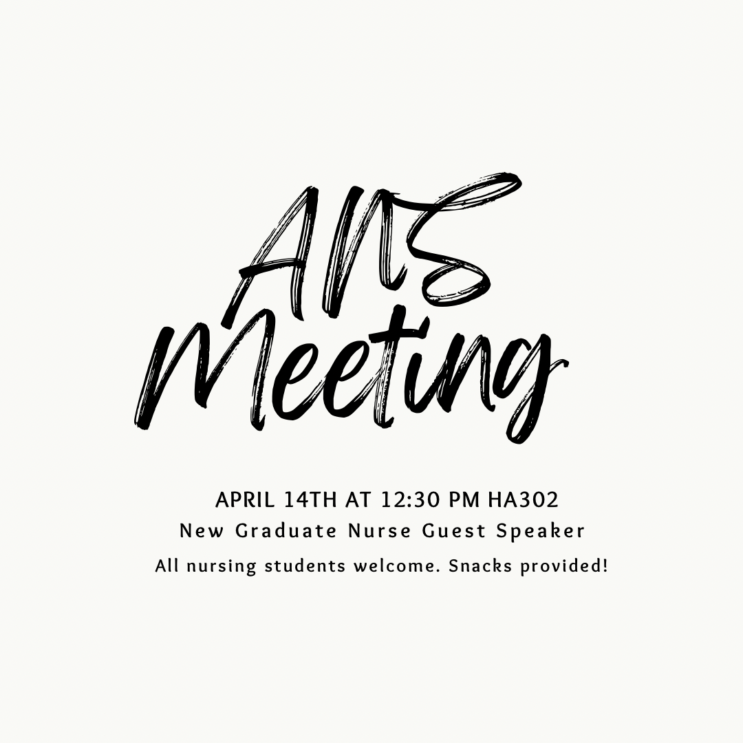 Association of Nursing Students (ANS) Meeting