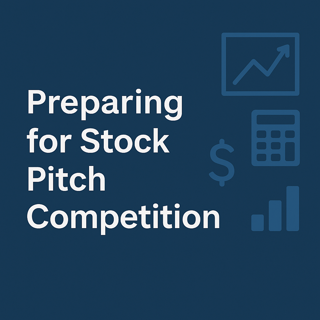 Preparing For Fall Stock Pitch Competition