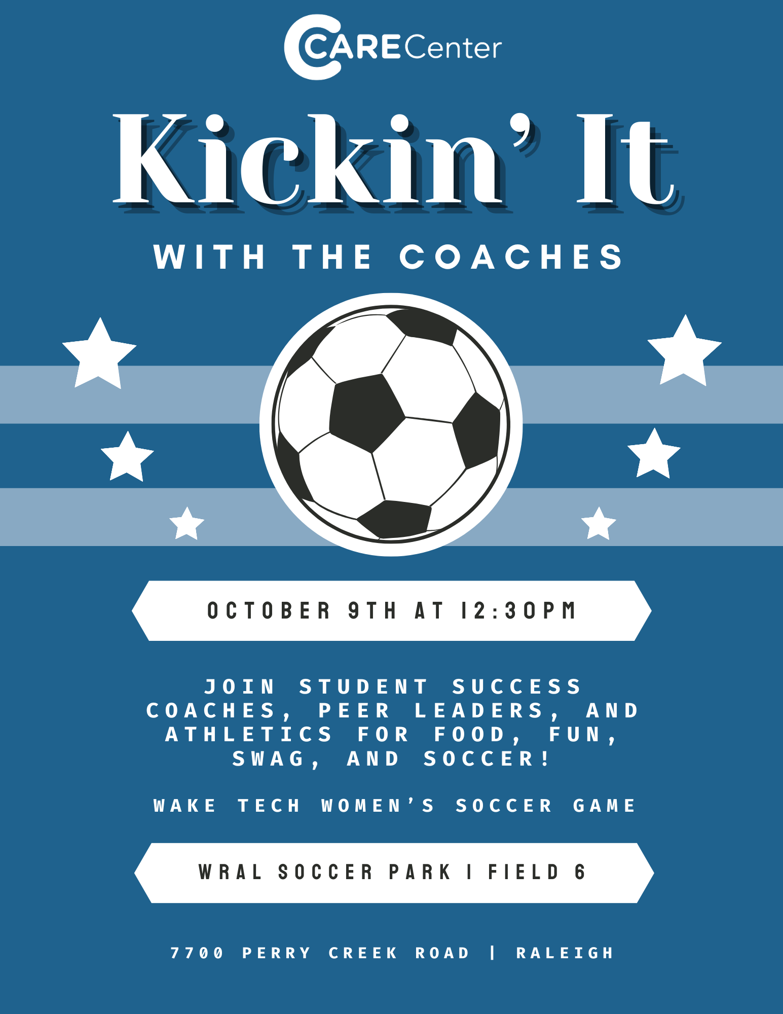 Student Success Weeks Kickin' It With The Coaches