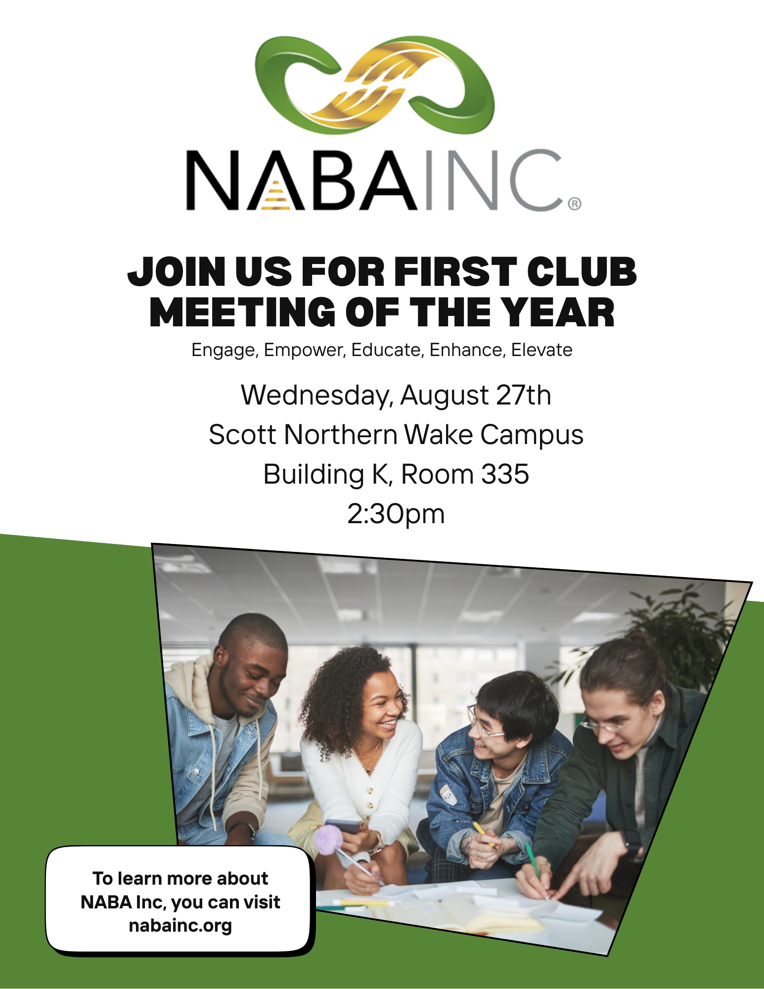 NABA Student Chapter Kickoff Meeting