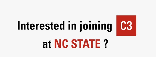 NC State University C3 Interest Meeting
