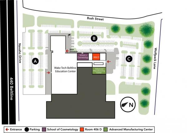 Wake Tech Northern Campus Map Center Maps | Wake Technical Community College