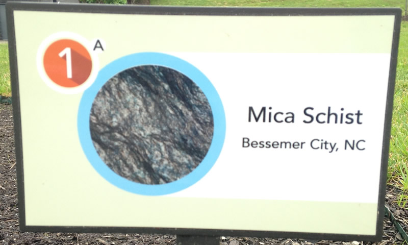 Mica Schist Sign