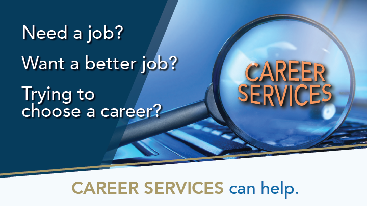 Career Services can help