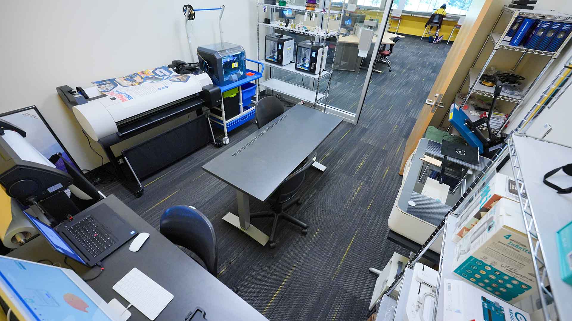 Scott Northern Wake Campus library makerspace