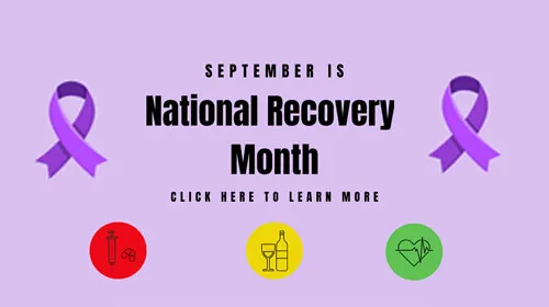 National Recovery Month graphic (link opens in new window)