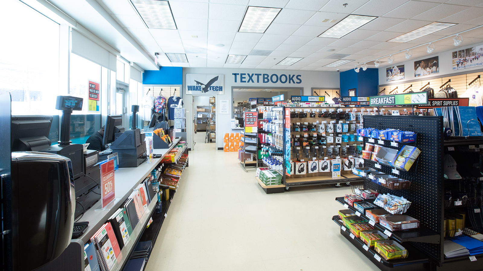 Wake Tech Bookstore