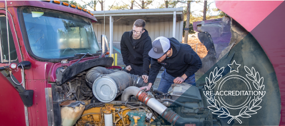 Diesel & Heavy Equipment Technology Reaccreditation